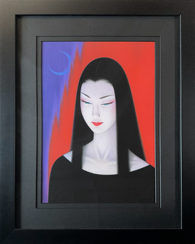 鶴田一郎 複製画　絵画　2作品 鶴田一郎『 ほほ、ほんのり』 | その他肉筆画 | 日経アート